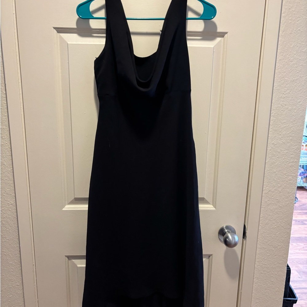 Elegant Black Sleeveless Dress